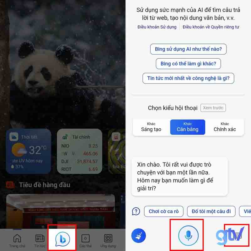 bước 3 cài đặt bing ai app
