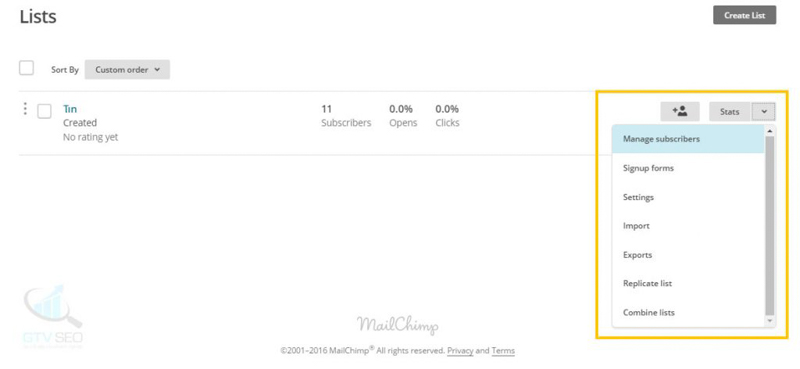 cách sử dụng mailchimp, Công nghệ thông tin