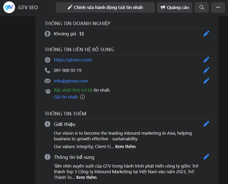 cách seo fanpage facebook