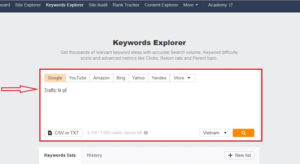 Traffic là gì? Cách tính traffic website tiềm năng của một keyword cụ thể