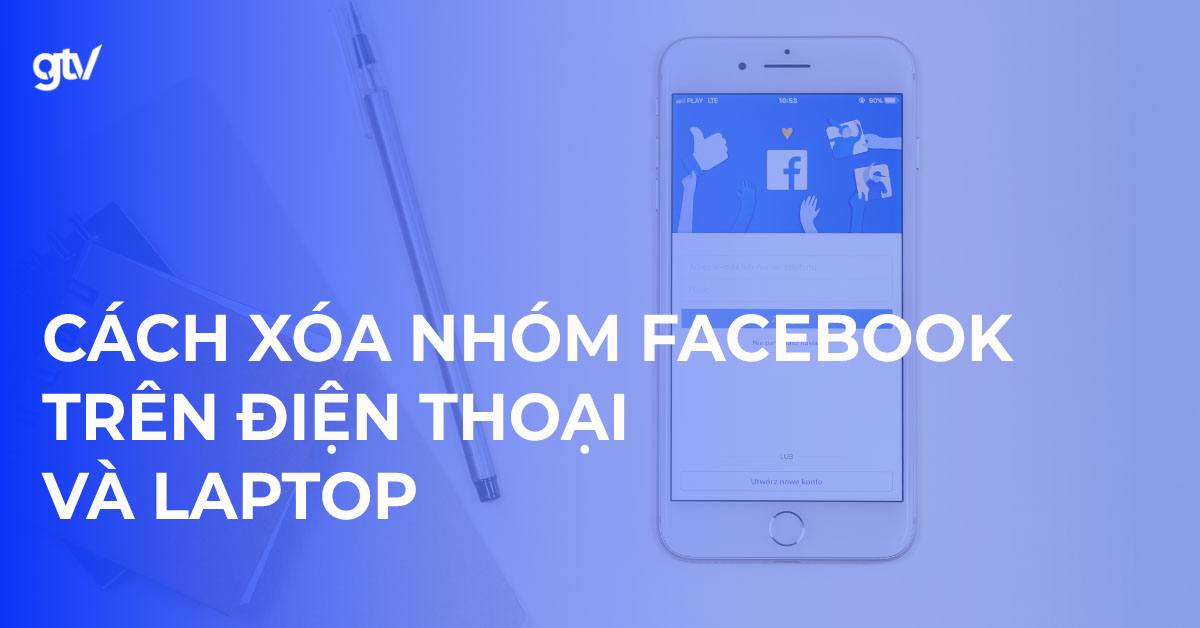 cách xóa nhóm trên facebook