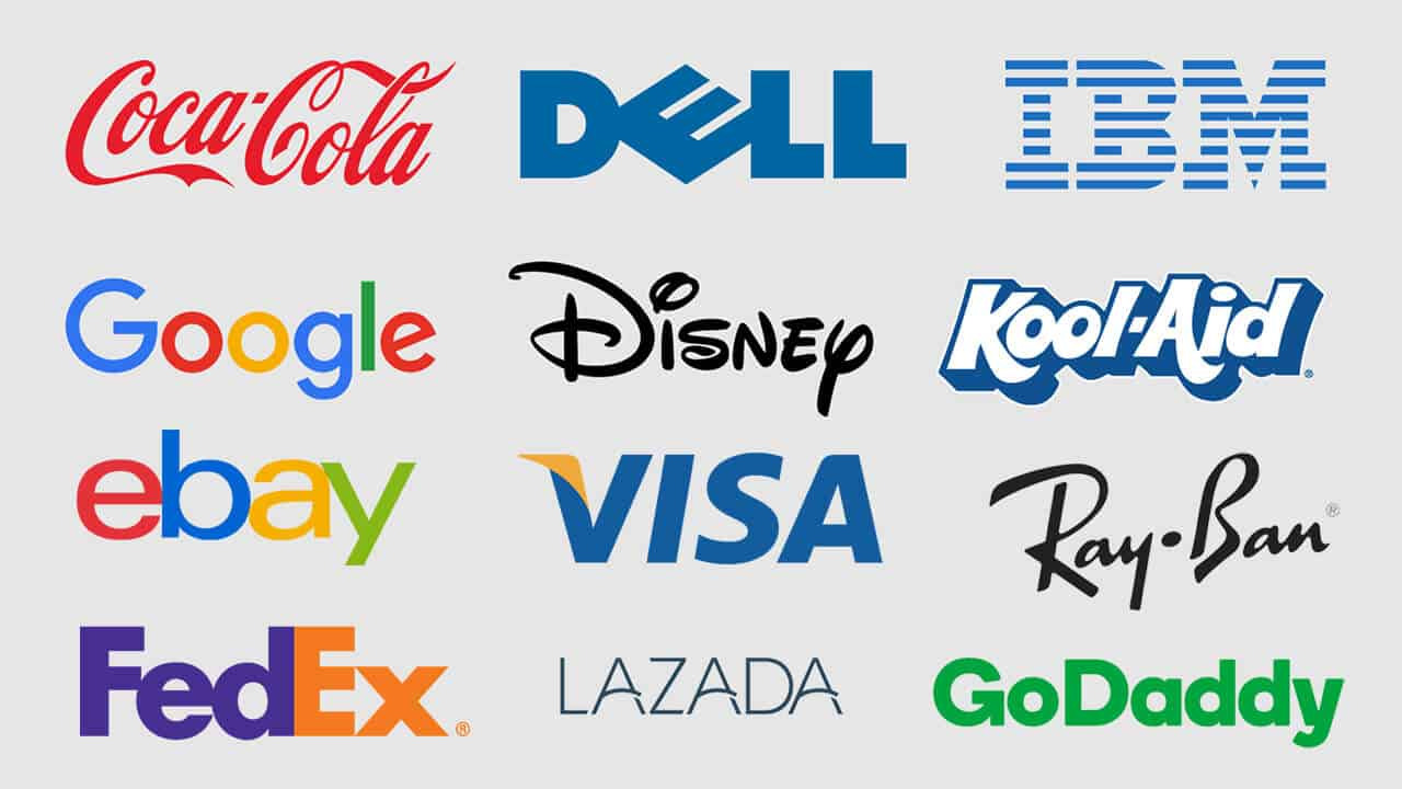 Mỗi thương hiệu để có logo nhận diện riêng biệt