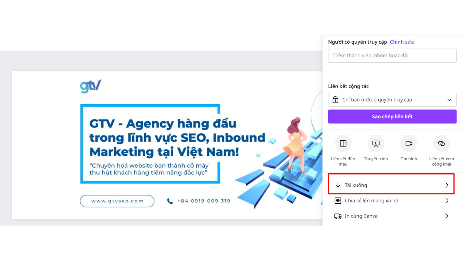 tải ảnh bìa facebook từ canva