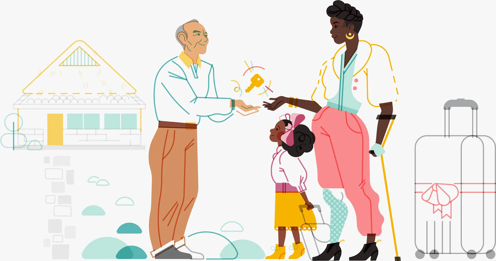 Airbnb sắp xếp dịch vụ đón tiếp đặc biệt cho khách hàng khi họ đến nơi lưu trú