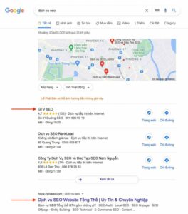 Local 3-Pack - Đẳng cấp Top 3 Google Map