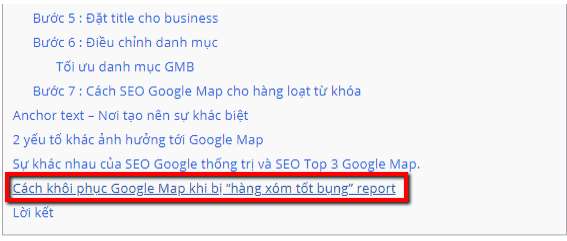 tối ưu link trải nghiệm người dùng