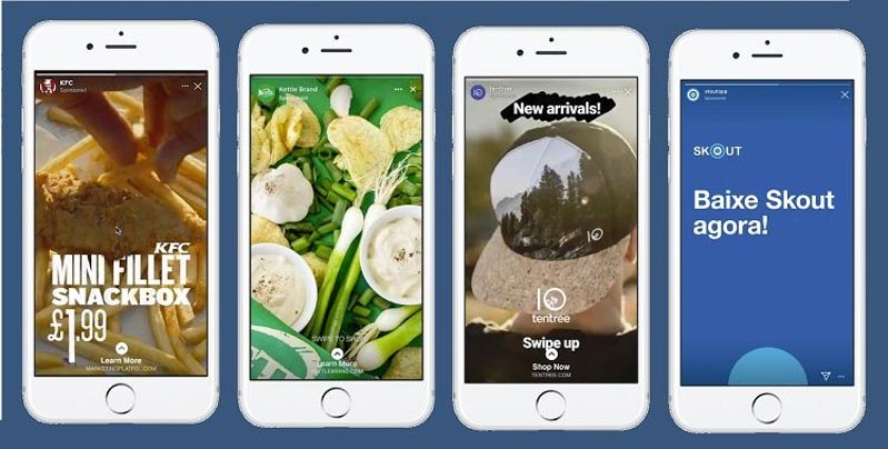 quảng cáo Facebook Stories Ads
