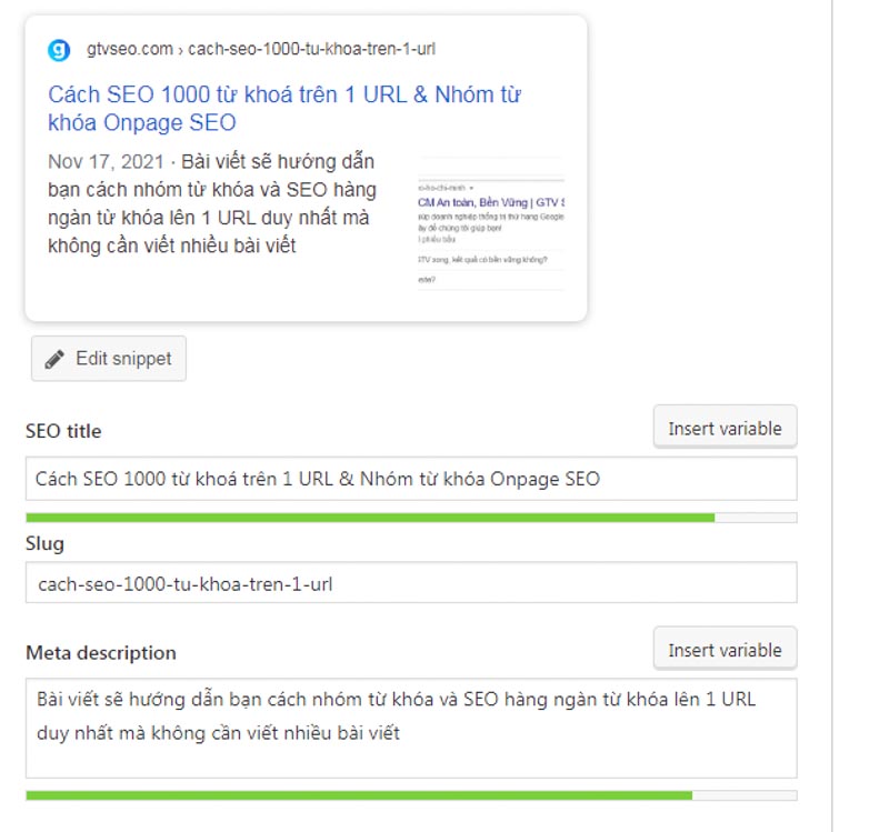 Đừng quên kiểm tra lại thẻ Meta Keywords trước khi đăng bài