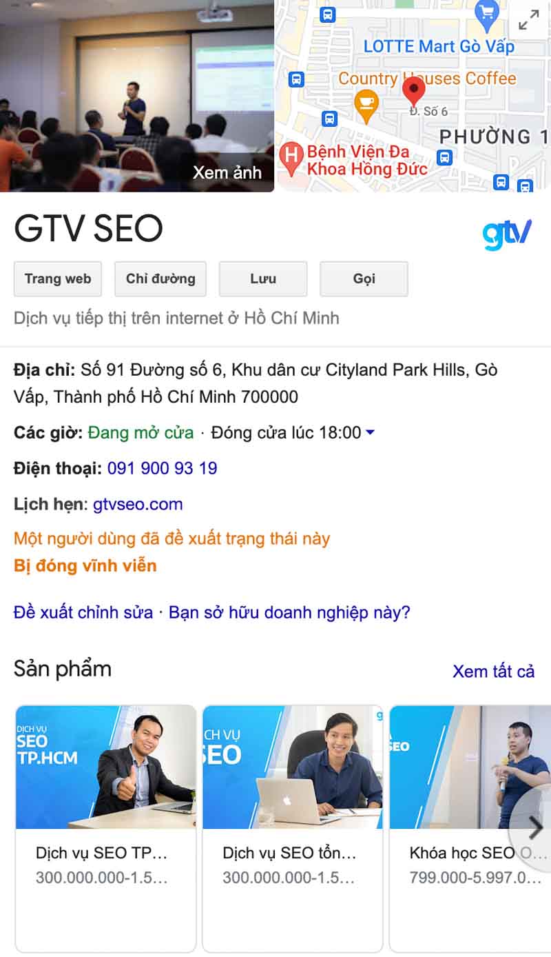 knowledge graph gtvseo