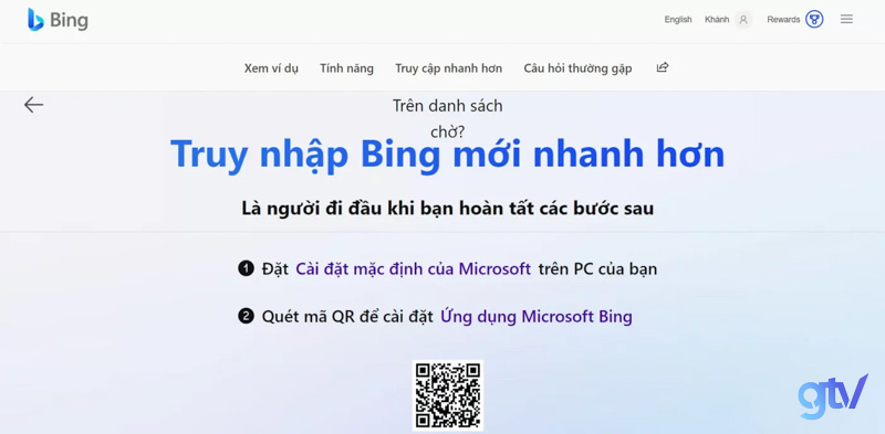 Cài đặt Bing Chat AI