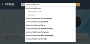 Amazon giúp tìm ra những cụm từ khóa hợp lý cho từng sản phẩm