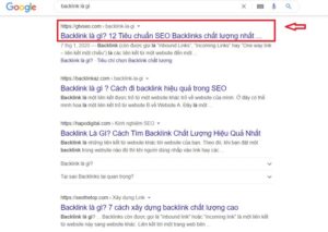 Nguồn traffic người dùng truy cập vào website thông qua SERPs – Organic Traffic