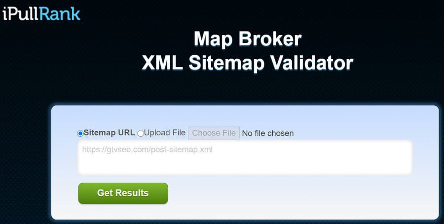 nhap sitemap tu website