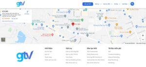 Nhúng bản đồ Google Map lên website.
