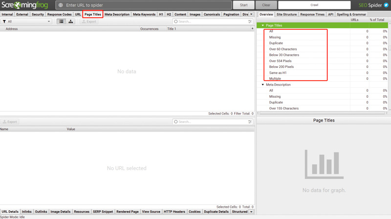 Check Page Titles Screaming Frog