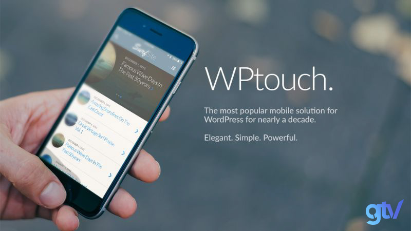 WPtouch Mobile Plugin cho wordpress