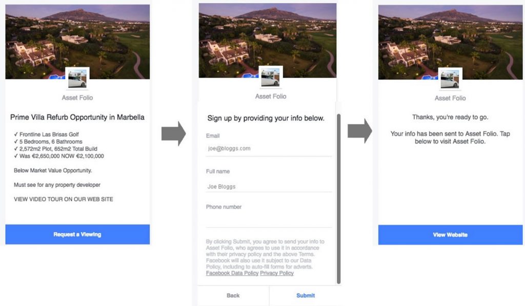 quảng cáo lead ads