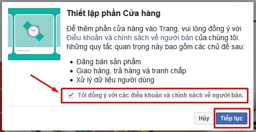 tạo gian hàng trên facebook