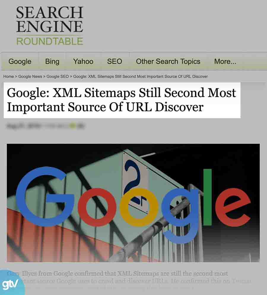 Google: Sơ đồ trang web XML là nguồn quan trọng thứ hai technical seo su dung xml sitemap