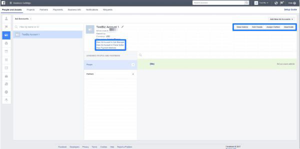 chi tiết phương thức thanh toán trên business fb