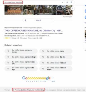 The Coffee House Signature lên top cũng là nhờ những tín hiệu này