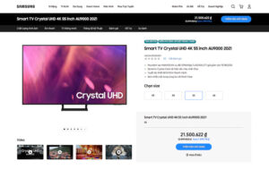 Sử dụng các trang sản phẩm trong kinh doanh online