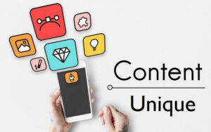 Content unique mang đến nhiều giá trị
