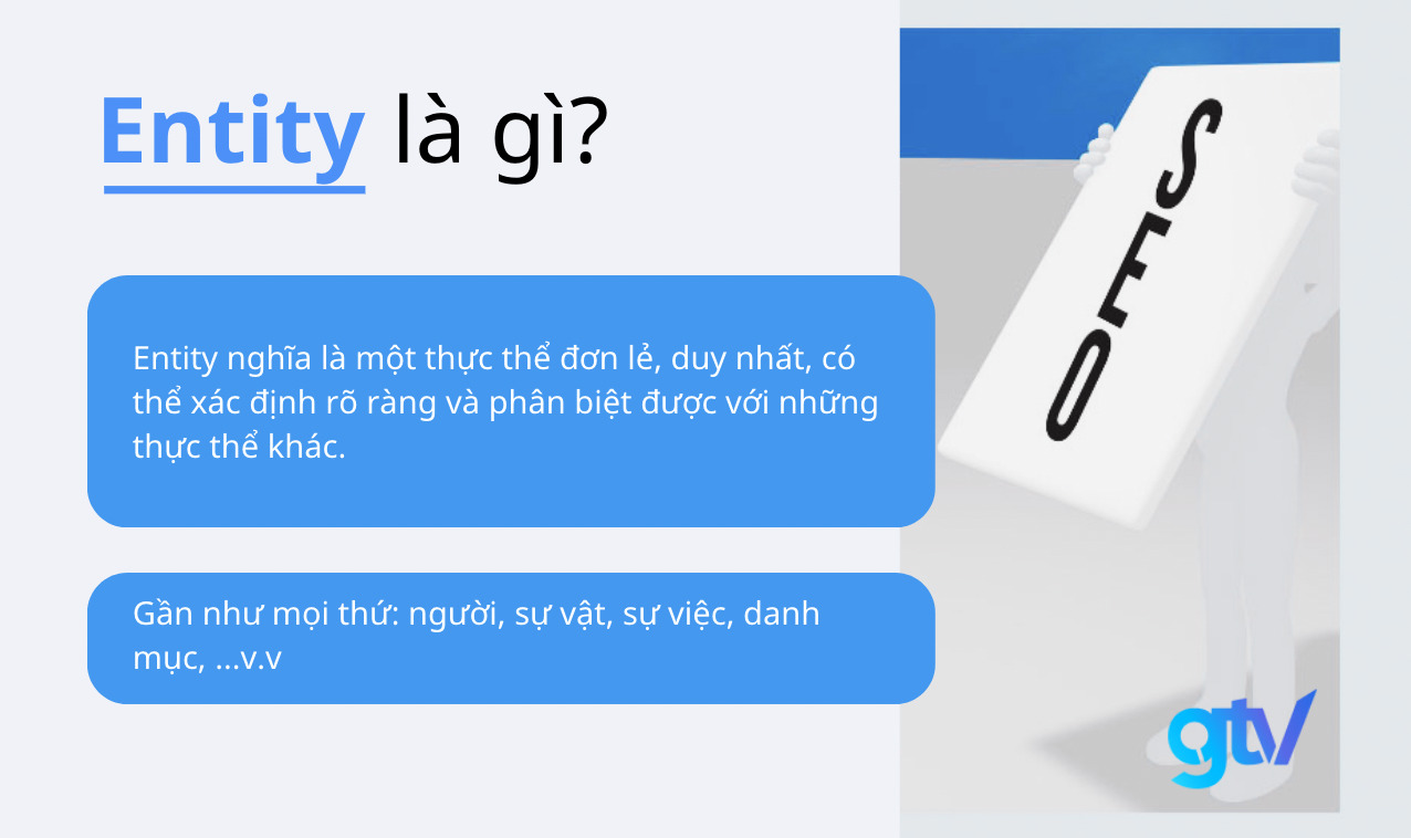 Khái niệm Entity là gì?