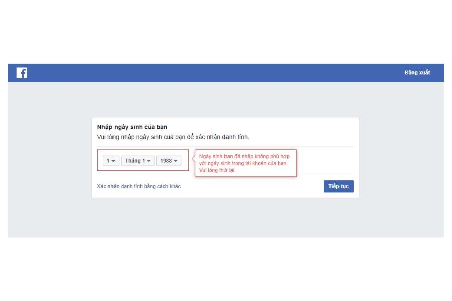 Checkpoint ngày sinh