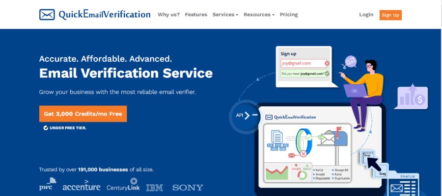 Email Verification được mệnh danh là Most Trusted Service