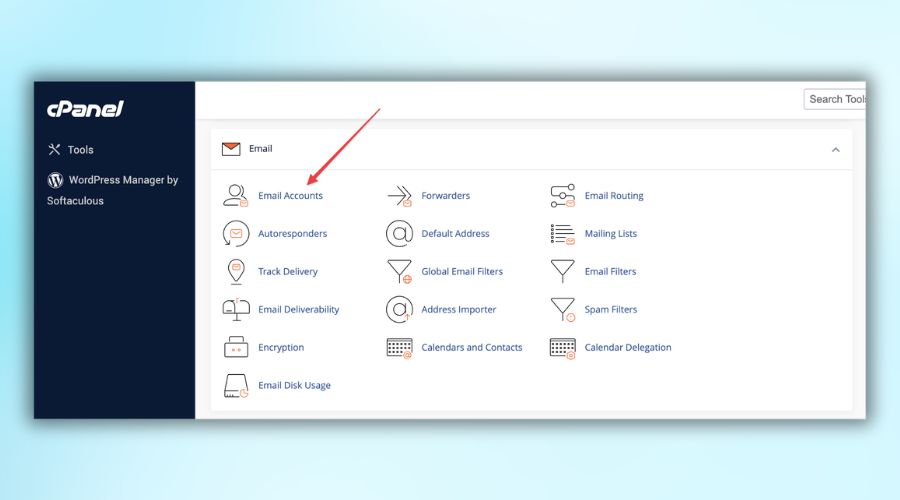 Hướng dẫn đăng kí email chứa tên miền
