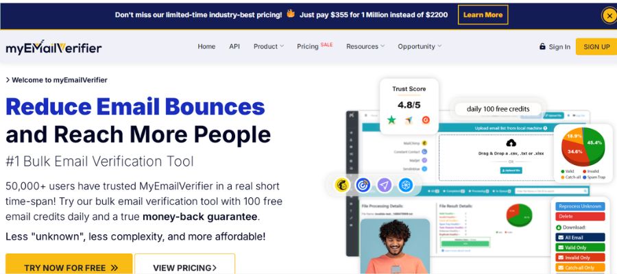 Lợi ích cùng những tính năng ưu việc của MyEmailVerifier