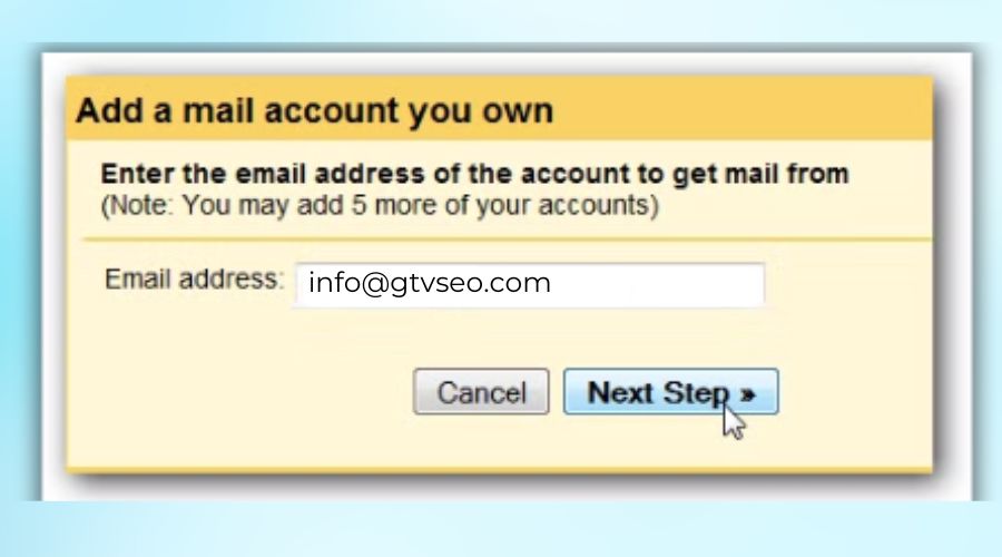 Nhập tên email của bạn
