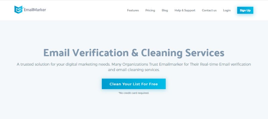 Thang tính giá của EmailMarker khá đơn giản