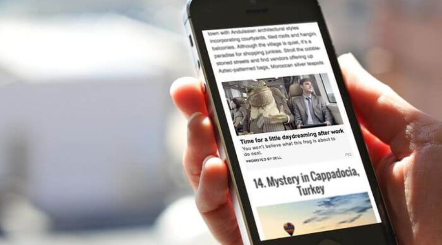 Thiết kế chiến dịch native ads tương thích với giao diện điện thoại di động