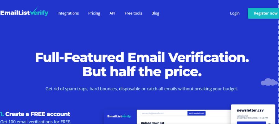 Thông điệp mạnh mẽ từ EmailListVerify