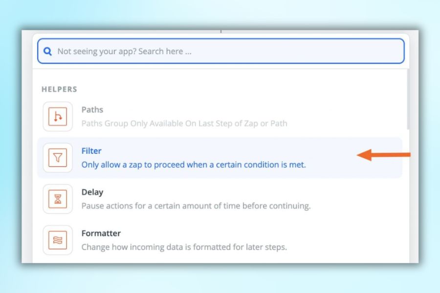 Xây dựng bộ lọc filter
