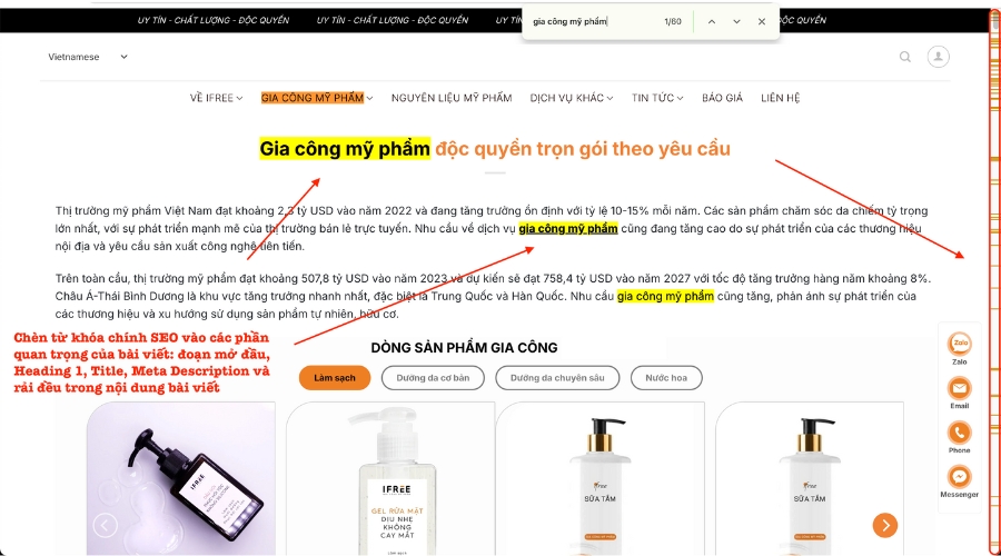 chen-tu-khoa-chinh-voi-bai-viet-dich-vu