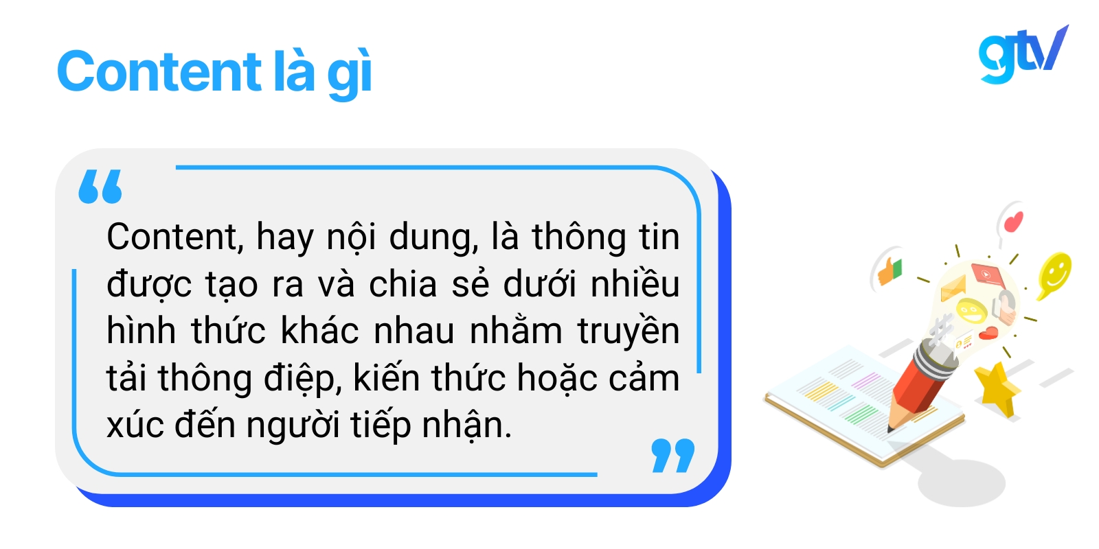 Định nghĩa content là gì?