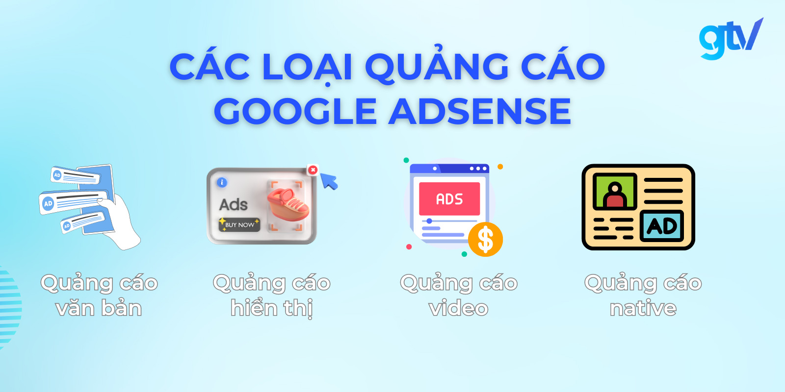 hình thức google adsense