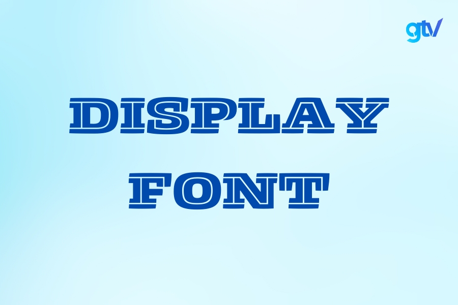 font-display