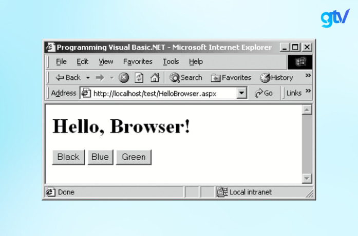 cửa sổ "Hello World" đơn giản và một ứng dụng GUI có nút bấm "Nhấn vào đây"